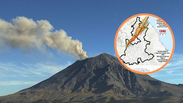 ¿Cenizas del Popocatépetl en Veracruz? Esto aclara Protección Civil