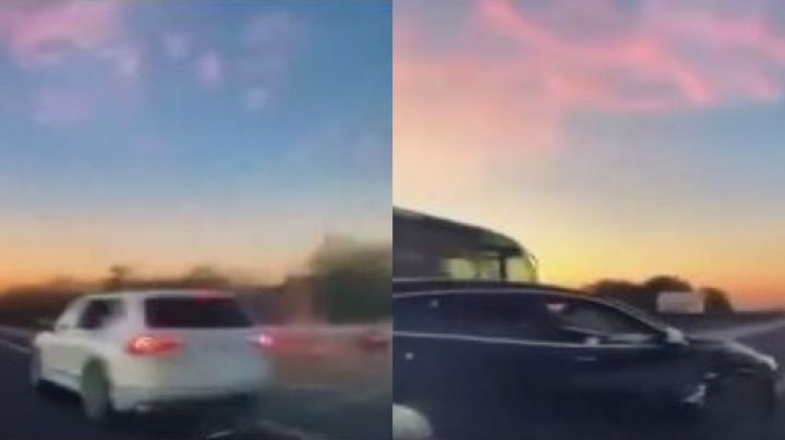 "Déjame vivir, Dios": Asaltan a transportistas en Circuito Exterior Mexiquense | VIDEO