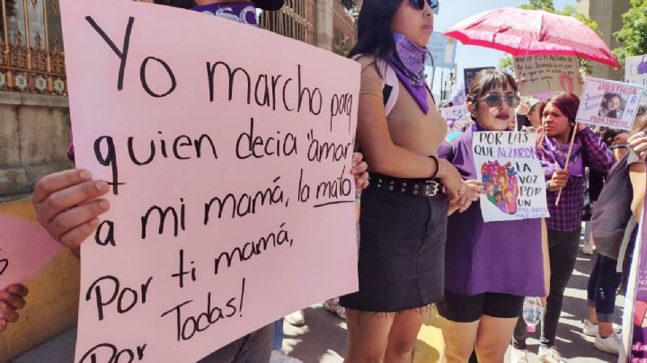 8M: mujeres de Tulancingo salen a las calles para denunciar casos de violencia