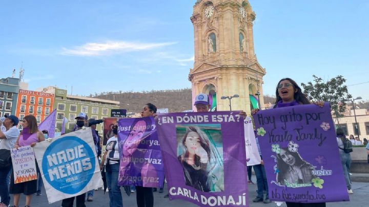 8M: “justicia, seguridad y respeto”, miles de mujeres marchan en Pachuca