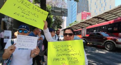 Otorgan primer amparo para que gobierno de la CDMX suministre agua limpia en Benito Juárez