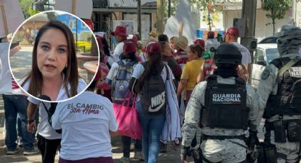 Guardia Nacional cuida a Vanessa Montes de Oca porque no confía en policías