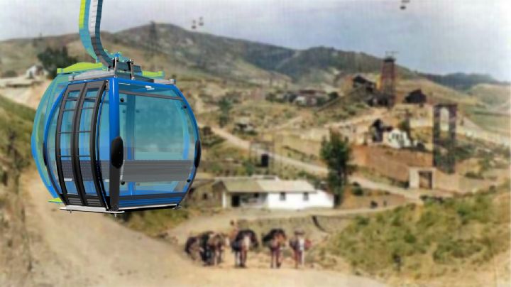 Así eran los teleféricos que usaban las minas en este antiguo barrio de Pachuca