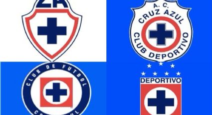 Así son los 12 escudos que han marcado la historia del Cruz Azul