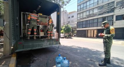 Vecinos de Benito Juárez chocan por agua contaminada: "No politicen esta situación"