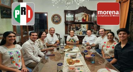 Morena en Yucatán: Felipe Cervera renuncia al PRI y cena con Claudia Sheinbaum