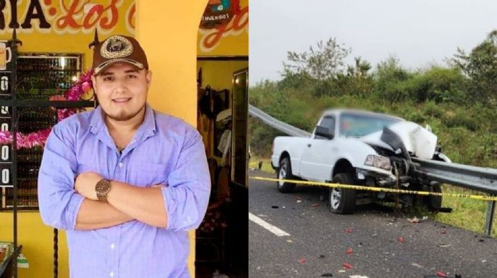 Identifican a Miguel Valdés, joven que murió tras chocar en la autopista Cardel - Poza Rica