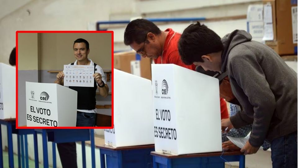 Elecciones en Ecuador: Daniel Noboa y 13 millones de ciudadanos acuden a las urnas