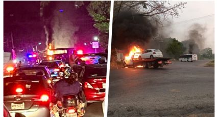 Violencia sacude Tabasco: incendian vehículos en 2 carreteras de Tabasco; esto sabemos