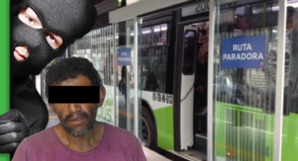 Detienen a hombre por dañar estación del Tuzobús; robó cables e interruptores