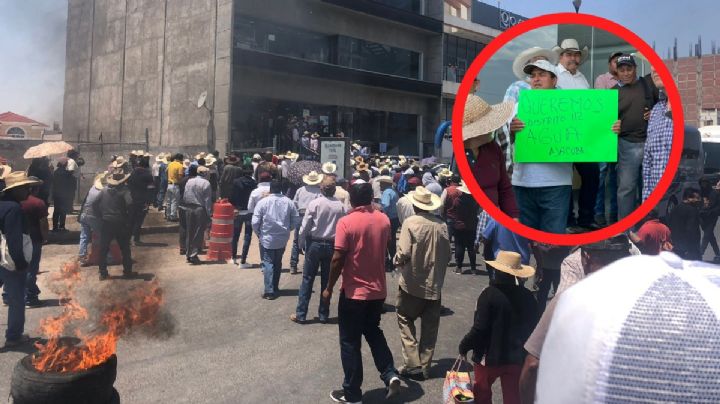 Llega menos agua a productores de Ajacuba; Conagua vigilará compuertas de riego