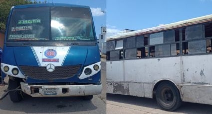 En Coatzacoalcos, transporte público para urbanos en mal estado; activan operativo