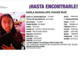 Primo de Karla Guadalupe, presunto responsable de la muerte de la adolescente