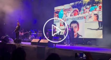 Caifanes rinde homenaje a desaparecidos desde concierto en Veracruz (VIDEO)