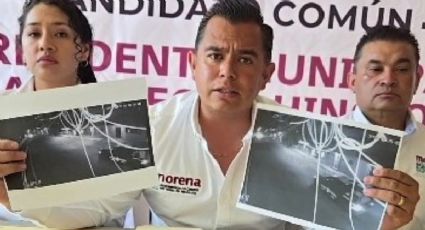 Vandalizan publicidad de Jorge Araus, candidato señala intimidación y amenazas