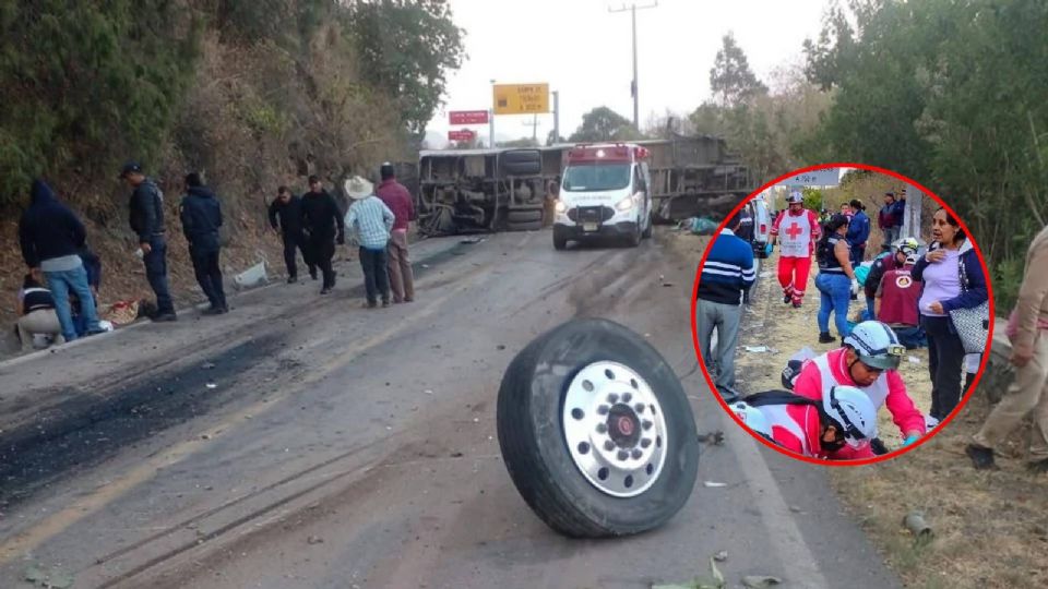 De acuerdo con la Secretaría de Seguridad de Edomex, las personas lesionadas fueron trasladadas a hospitales aledaños ubicados en los municipios de Tenancingo, Zumpahuacán, Tenango del Valle y Toluca.