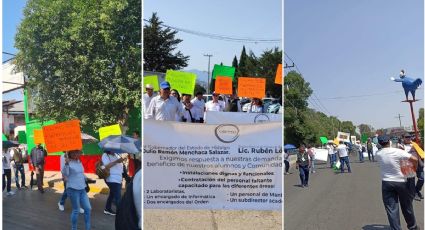 Otra vez, bloquean carretera en Tulancingo; estas son las demandas y punto afectado