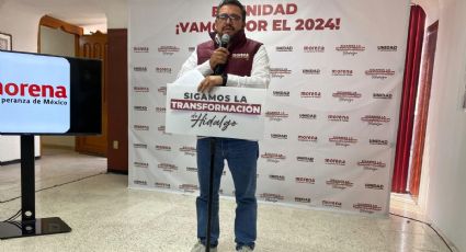 Reconoce Morena Hidalgo que candidatos del "PRIAN" son sus adversarios a vencer