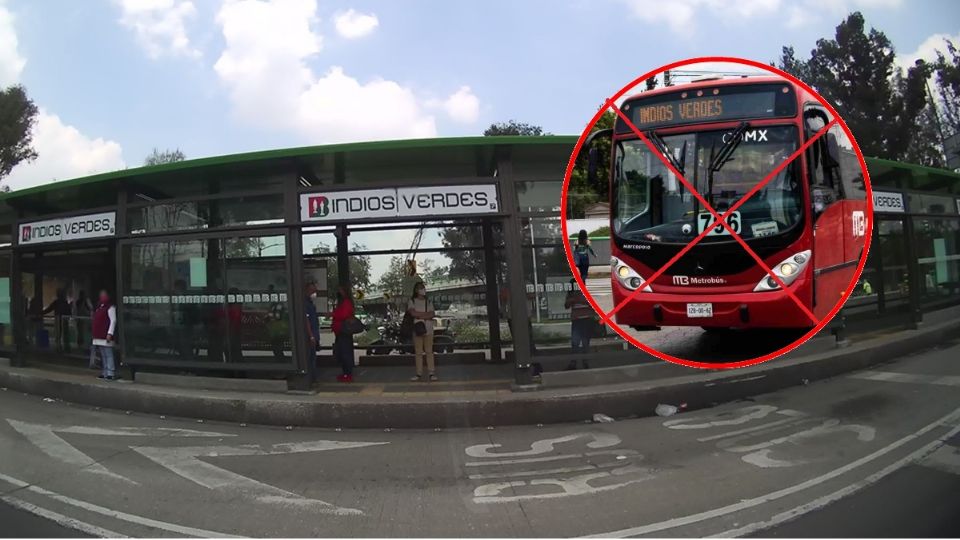 Metrobús CDMX: ¿Por qué cerrarán la estación de Indios Verdes?