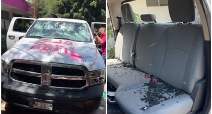 Comuneros de Michoacán queman vehículos en Morelia, vandalizan comercios y sedes gubernamentales