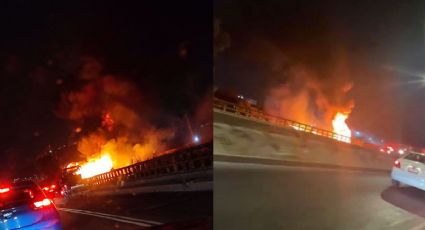 Ecatepec: Servicios de emergencia atienden fuerte incendio en Río de los Remedios | VIDEOS