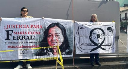 Hija de Elena Ferral, periodista asesinada, protesta en desfile de 1 de Mayo en Veracruz