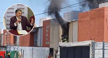 Se quema oficina de campaña de Morena en Celaya