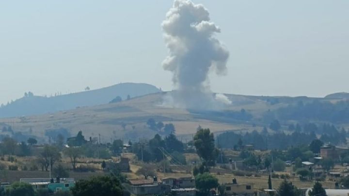 Explota taller de pirotecnia en Almoloya de Juárez y mueren 2 personas