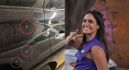 Alessandra Rojo denuncia atentado mientras iba a bordo de su camioneta