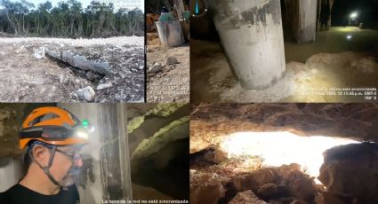 Tren Maya “sepulta” las cuevas y cenotes; especialista denuncia desplome de cavernas