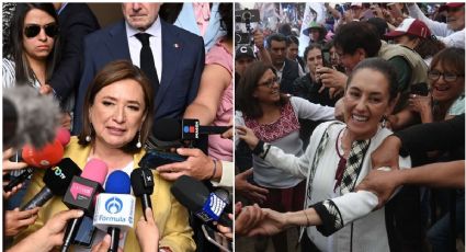 Xóchitl reclama piso parejo al TEPJF; Claudia pide a INE cuidar elección
