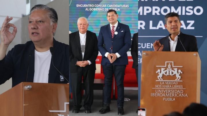 Elecciones Puebla: Candidatos a gubernatura firman "Compromiso por la Paz" en la Ibero