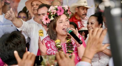 En Veracruz, Xóchitl Gálvez aplaude a Alito Moreno por ofrecer su renuncia a Máynez