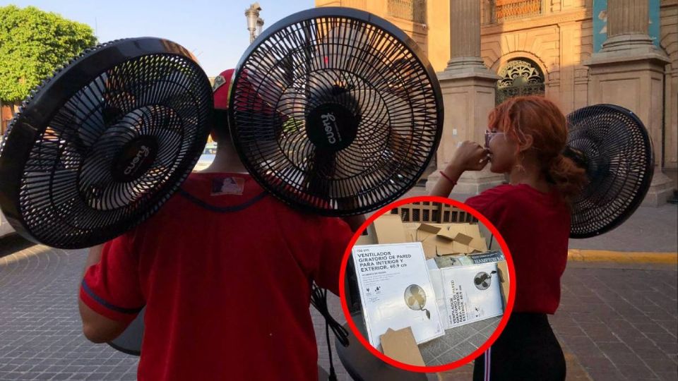 Leoneses agotan ventiladores debido a la ola de calor