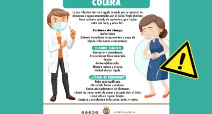 Coordinación de Salud Municipal de Córdoba imparte pláticas para preveención del cólera