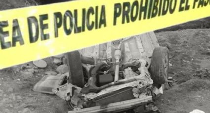 Muere hombre en volcadura de auto sobre la carretera Pachuca-Actopan