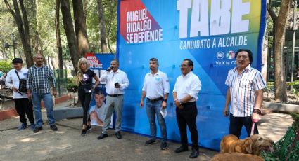 Mauricio Tabe presentó Red Animalista en la alcaldía Miguel Hidalgo