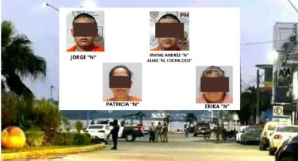 Se quedan en prisión 2 mujeres y 2 hombres por cuerpos abandonados en Tuxpan