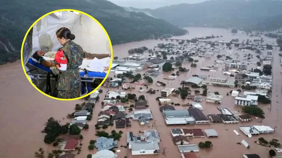 Inundaciones en Brasil ponen en jaque al Sistema de Salud