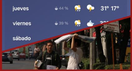 Estos días de la semana lloverá en la CDMX, según el clima de tu celular