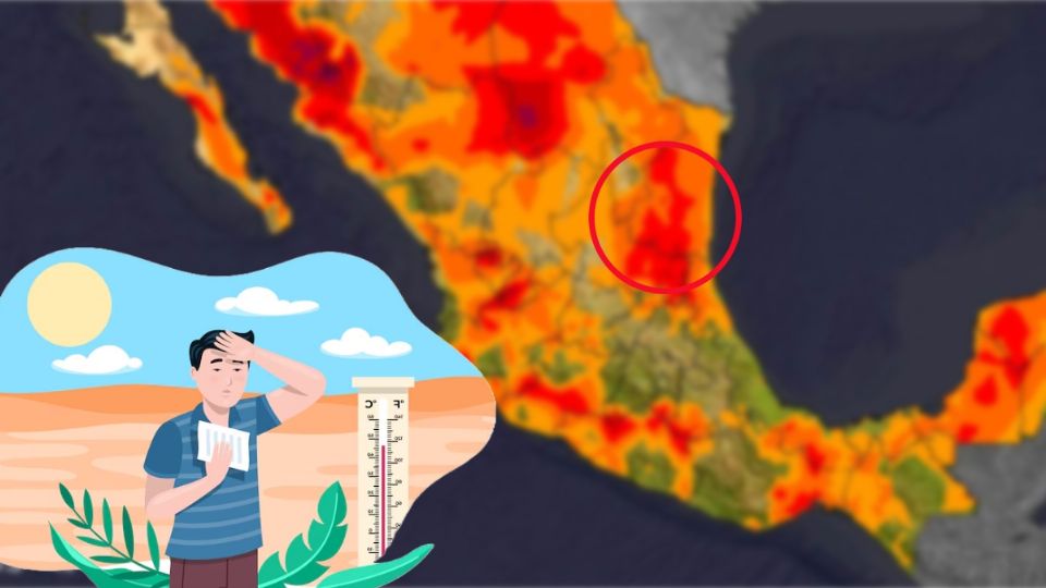 Se pronostican temperaturas máximas superiores a 45 grados Celsius en algunas entidades de México