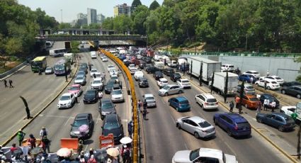 CNTE desquicia la CDMX: retira bloqueo en Circuito Interior, pero regresa al Zócalo