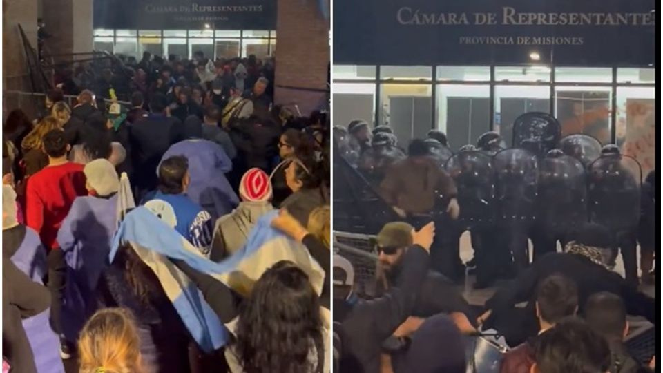 Protestas en Argentina se tornan violentas; Gobierno amenaza con represión