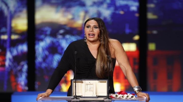 Karla Sofía Gascón, la primera mujer trans en ganar en Cannes