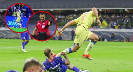 ¿No era penal? la imagen que comprobaría el "robo" del América a Cruz Azul