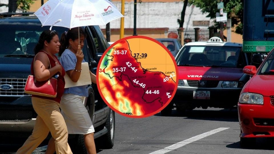 Estas serán las temperaturas de las regiones de Veracruz en la última semana de mayo