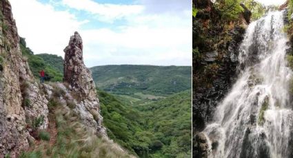 ¿Te gusta la aventura? Visita las cuevas y cascadas de “Los Monos” en Juventino Rosas