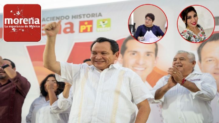 Morena se “fractura” en Yucatán: Candidatas dan espaldarazo a “Huacho” Mena