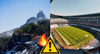 Incendio en Cofre de Perote come bosque equivalente a 8 canchas del estadio Azteca