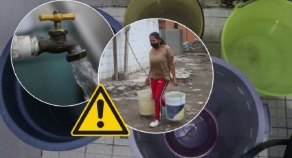 Corte de agua en Centro Histórico de Veracruz ¿Cuando regresará el servicio?